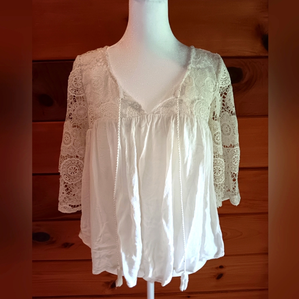 Flowy bohemian top